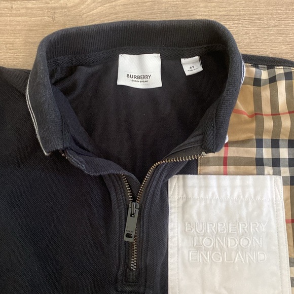 Burberry | Mathew Vintage Polo Shirt | Little Boy 6Y - Picture 6 of 10